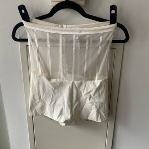 FINAL SALE - La Perla White Shapewear Elegance